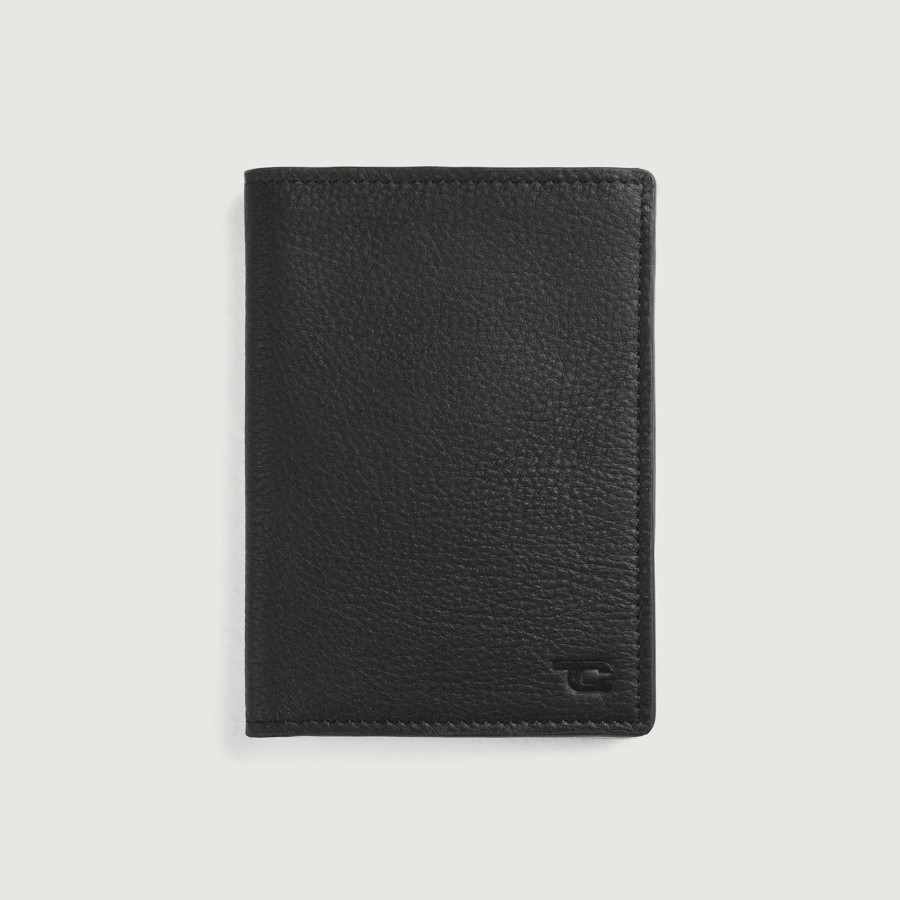 Men TheJacketMaker Gifts For Him | Bernardi Black Leather Travel Wallet