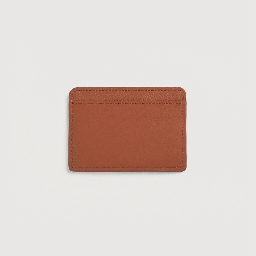 Men TheJacketMaker Gifts For Him | Karl Brown Leather Card Holder