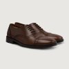 Men TheJacketMaker Dress Shoes | Greyson Brogues Oxford Brown Leather Shoes