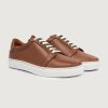 Men TheJacketMaker Leather Sneakers | Carter Runn Tan Leather Sneakers