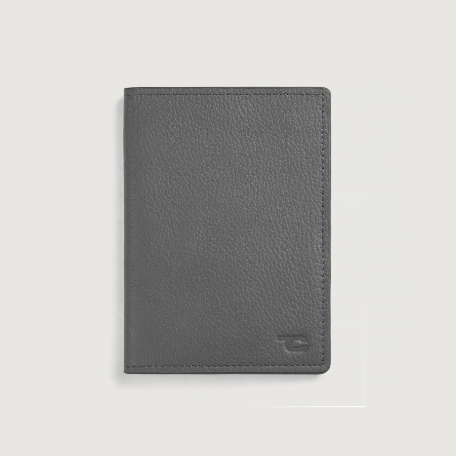 Men TheJacketMaker Gifts For Him | Bernardi Grey Leather Travel Wallet