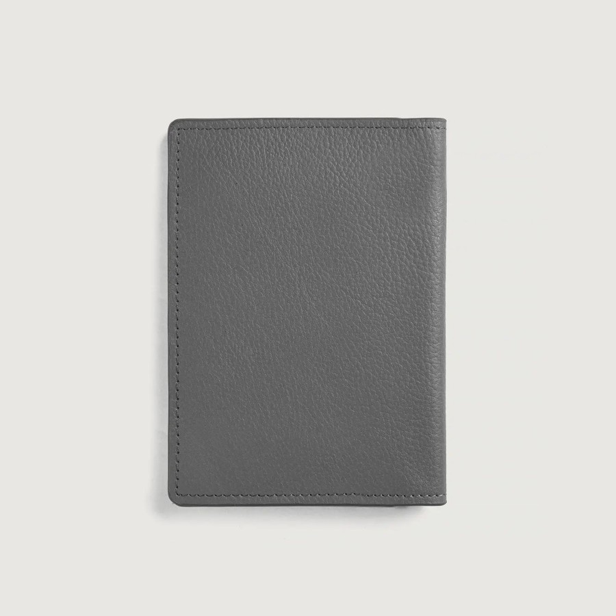 Men TheJacketMaker Gifts For Him | Bernardi Grey Leather Travel Wallet