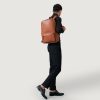 Men TheJacketMaker Travel Bags | The Philos Brown Leather Backpack