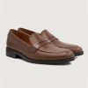 Men TheJacketMaker Leather Loafers | Baxton Brown Leather Loafers