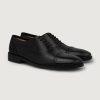 Men TheJacketMaker Dress Shoes | Greyson Brogues Oxford Black Leather Shoes