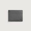 Men TheJacketMaker Gifts For Him | Voren Grey Leather Bi-Fold Wallet