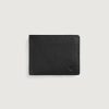 Men TheJacketMaker Gifts For Him | Voren Black Leather Bi-Fold Wallet